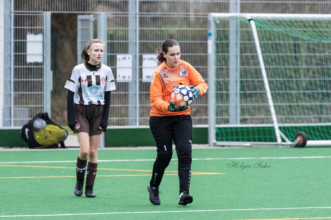 Bild 264 - wBJ VfL Pinneberg - St. Pauli : Ergebnis: 7:0 (Abbruch)